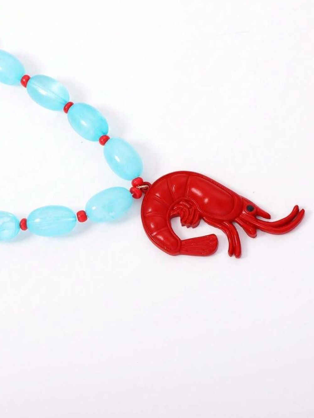 Shrimp Necklace S1431 - Picture 2 of 4